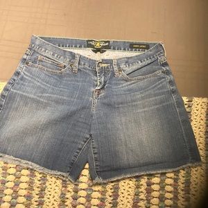Lucky brand Jean shorts y2k